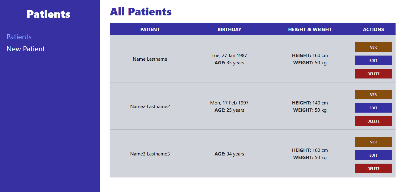 GitHub - zayrarepositor/patients-api-2022: Full Stack project for ...