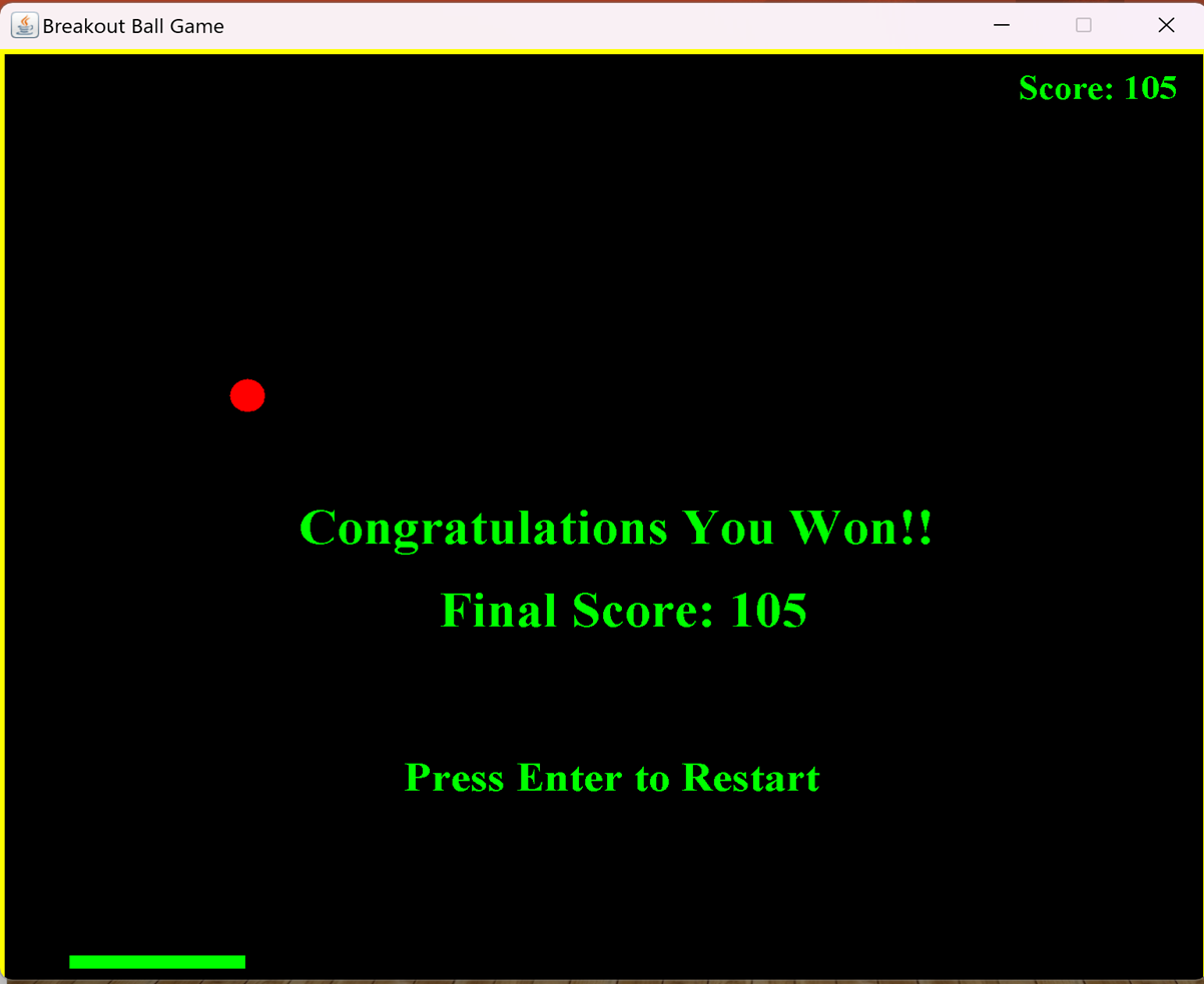 GitHub - saranshgupta0107/BreakOut-Ball-Game: A Game Application in ...
