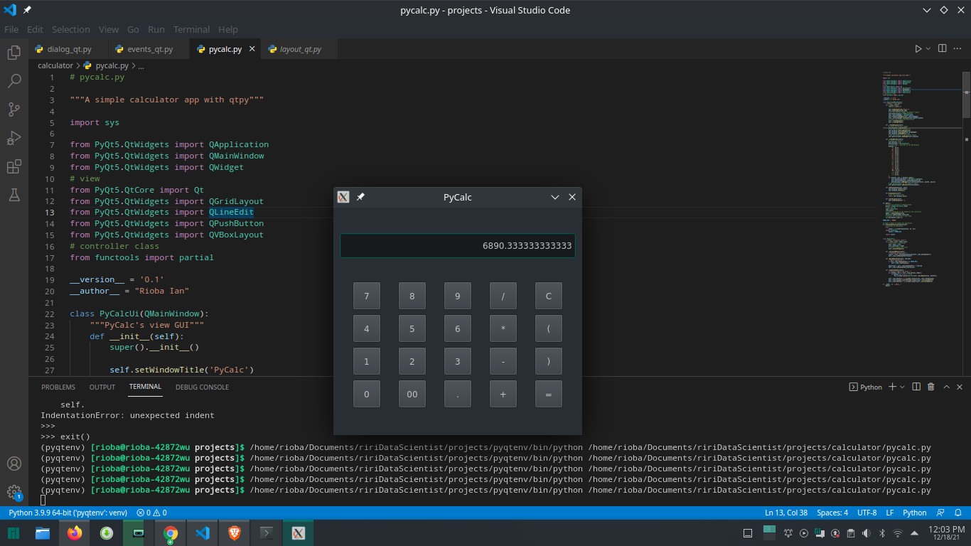 GitHub - Rioba-Ian-Felix/Calculator-App: A calculator made using QT5 in ...