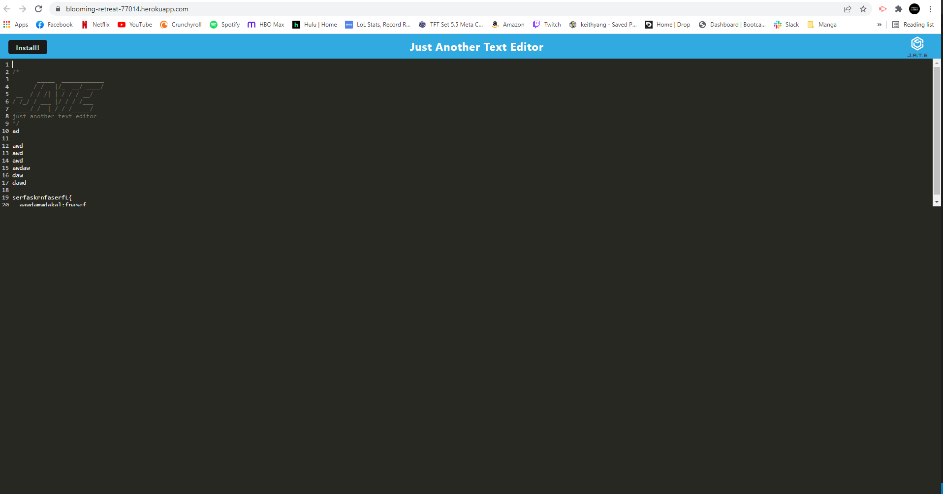 GitHub - keithlyang/Text_Editor