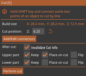 Add option to Invalidate Cut Info at the time of cutting · Issue #9633 ...