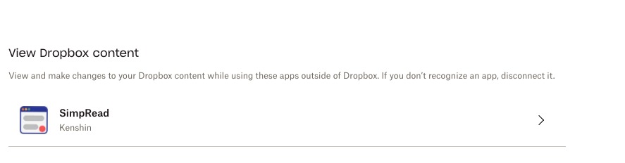 Dropbox无法授权（附解决方案） · Issue #3170 · Kenshin/simpread · GitHub