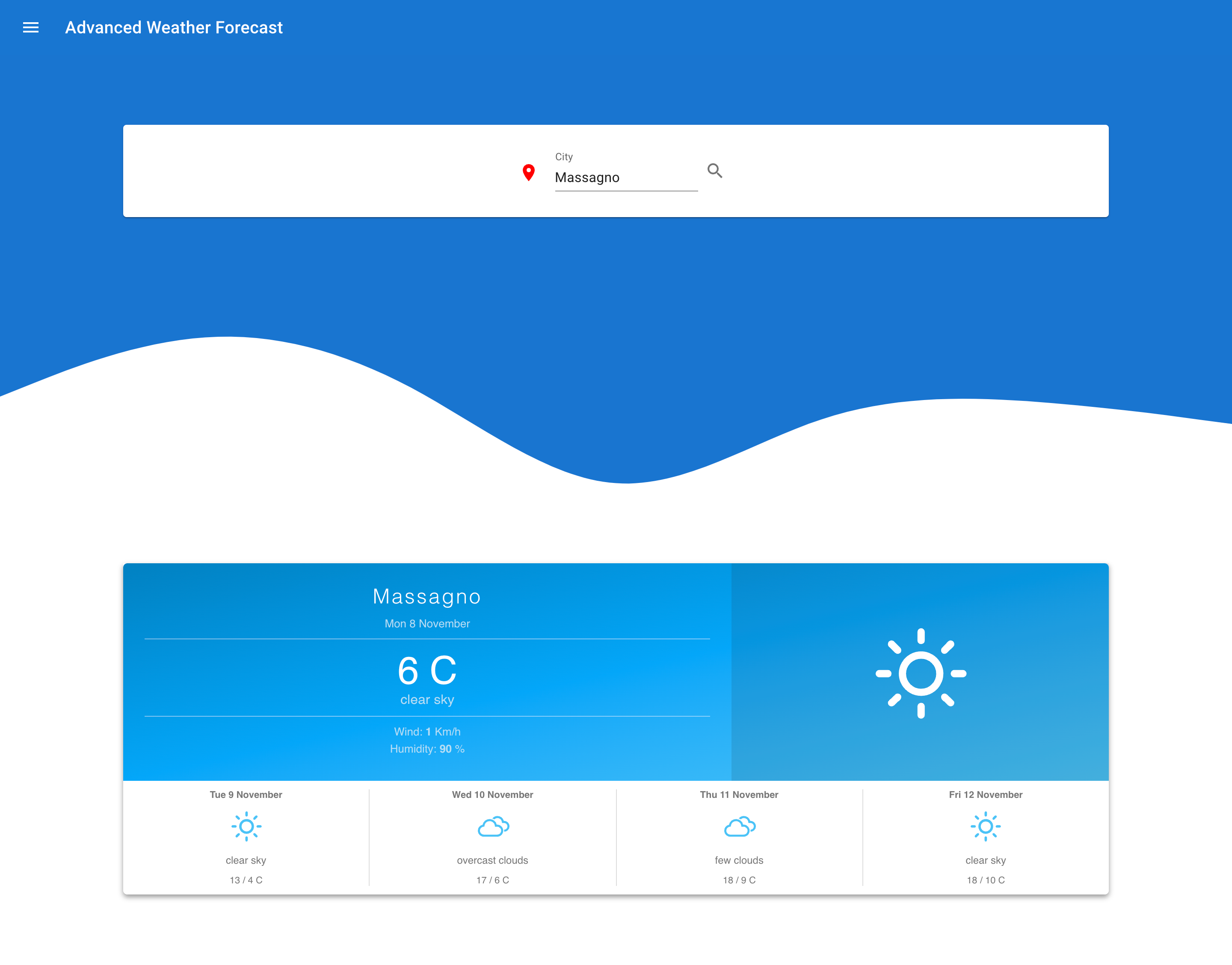 Weather-Advanced-Forecast