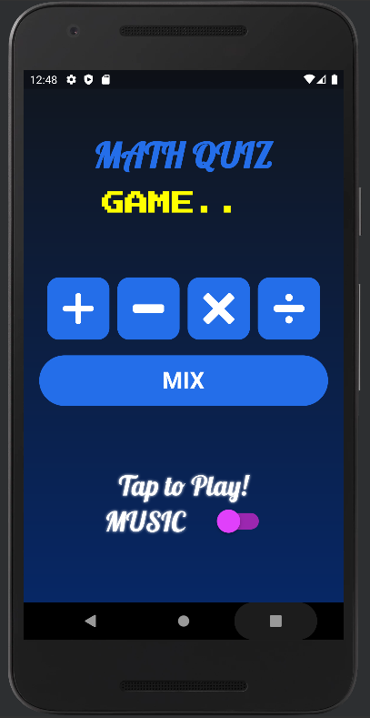 GitHub - dhirajmishra98/Math-Quiz-Game