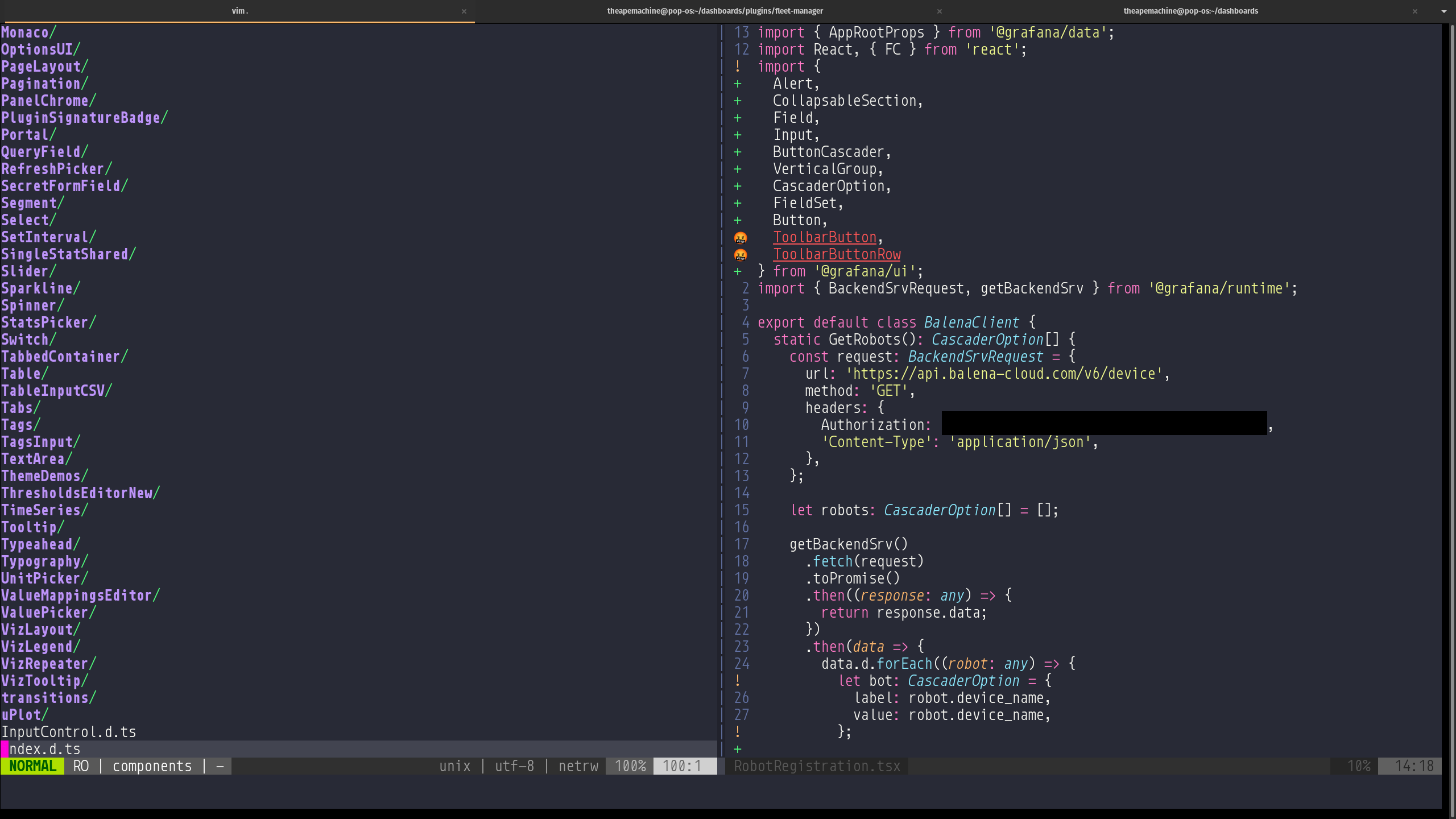 Grafana UI Storybook Remove ToolbarButton and ToolbarButtonRow