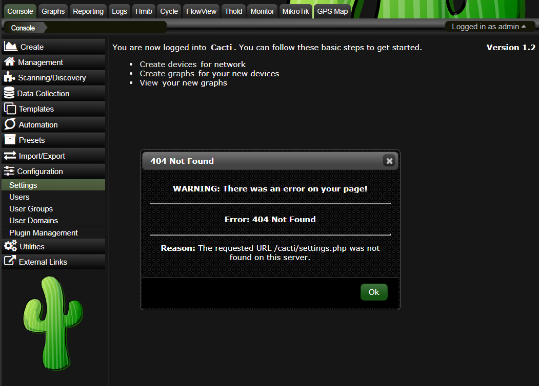 callbackerrordisplay