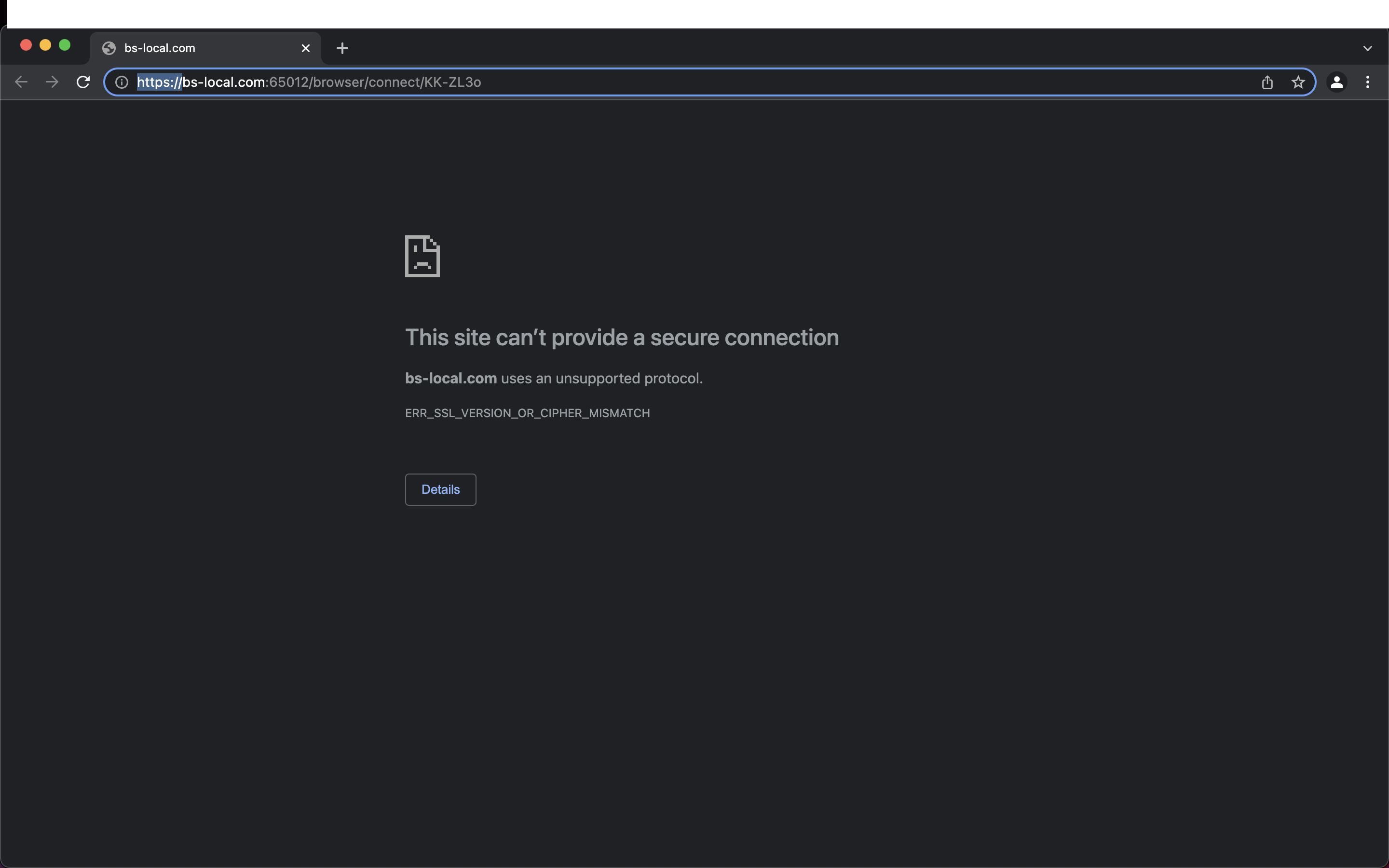 TestcafeLocalHttpsWorking