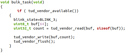 BULK RAW with TinyUSB · hathach tinyusb · Discussion #1708 · GitHub