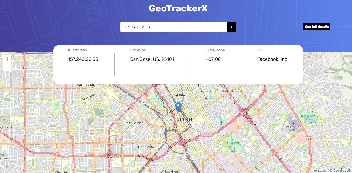 GitHub - vaishalidewangan786/GeoTrackerX