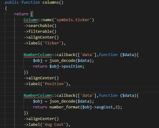 JSON Column · Issue #154 · MedicOneSystems/livewire-datatables · GitHub