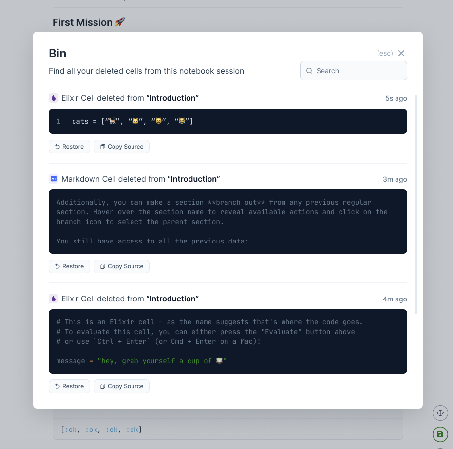Integrate new bin modal · Issue #587 · livebook-dev/livebook · GitHub