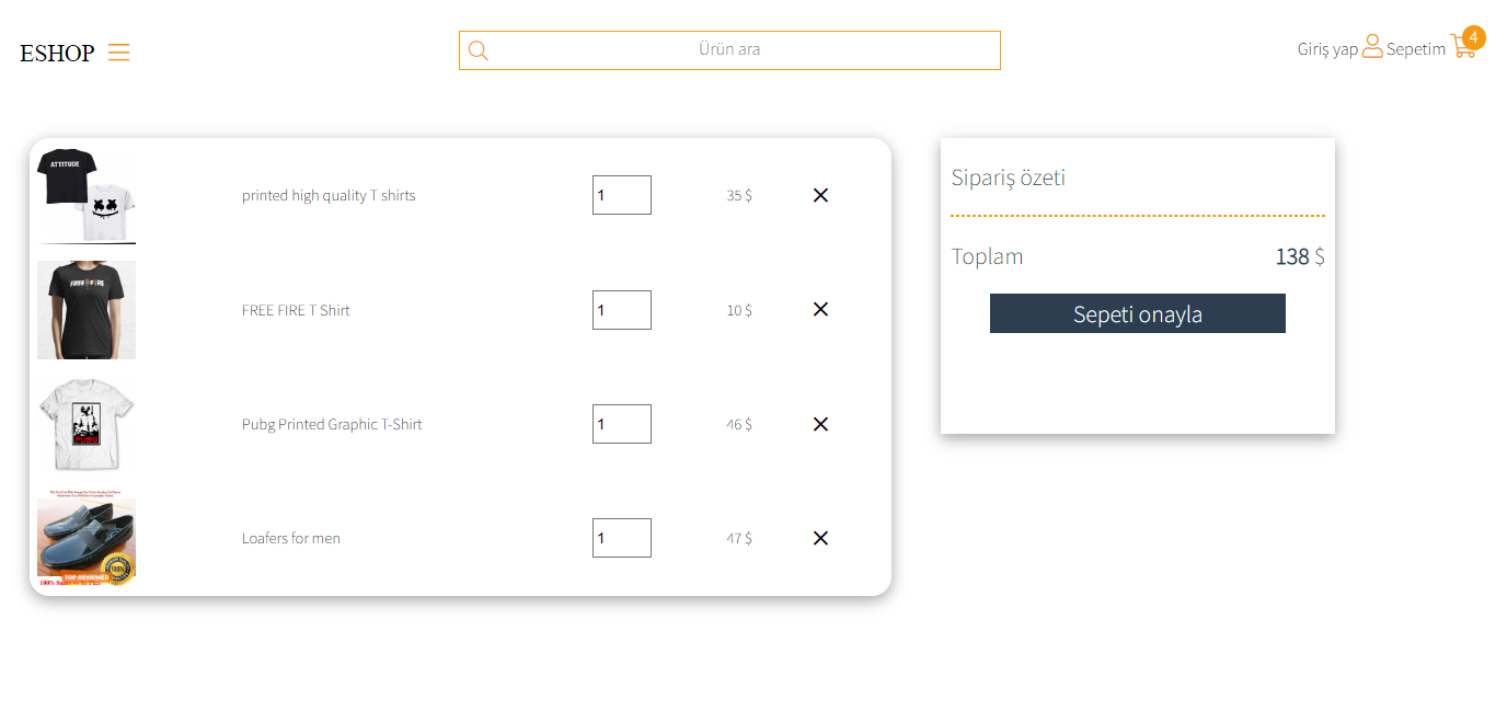 GitHub - Ahmetsftwtr/eshop
