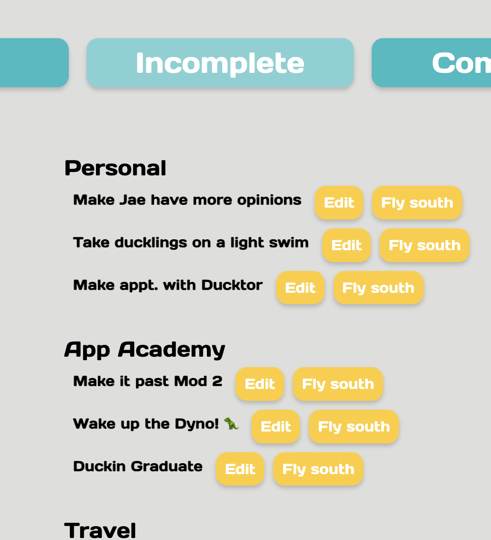 GitHub - Shin-Jae/Duckit-List: Duckit-List is a fullstack application ...