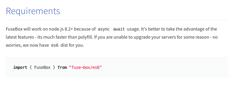 Node 6.3.1 + fuse-box/es6 = breaks · Issue #1231 · fuse-box/fuse-box ...