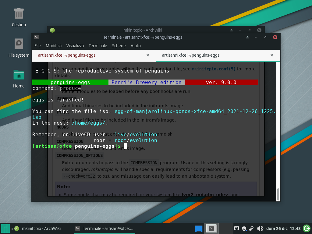 Manjaro · Issue #97 · pieroproietti/penguins-eggs · GitHub