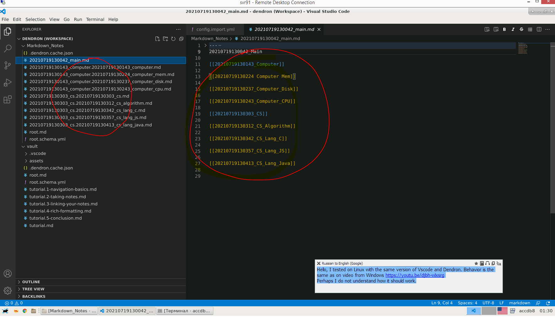 Import Pod Markdown does not work on Windows · Issue 848 · dendronhq