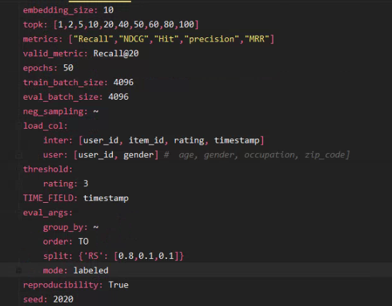 FM模型跑不通 · Issue #1242 · RUCAIBox/RecBole · GitHub