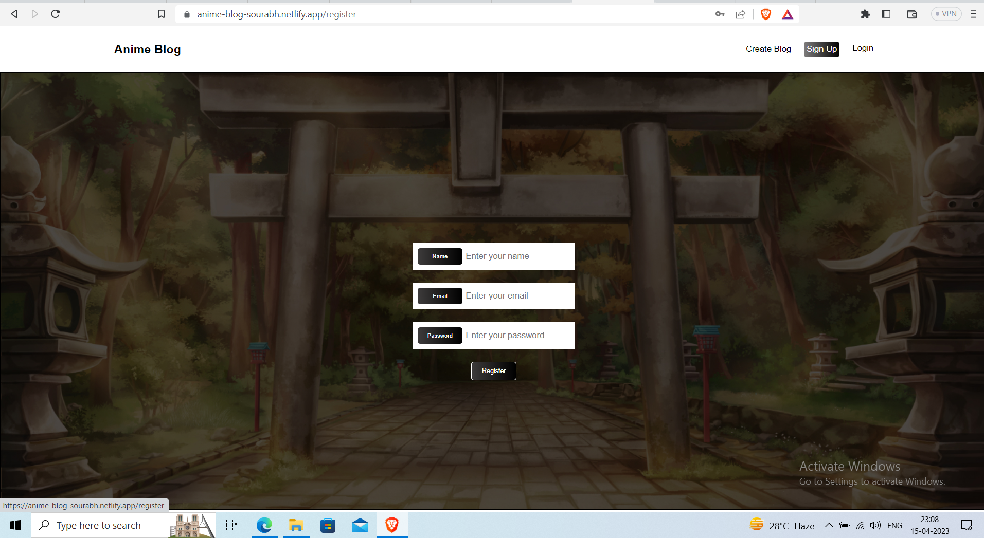 GitHub - sour7/Anime-blog: This anime-vlogging app built on MERN stack ...
