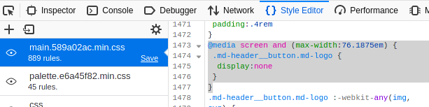 Both drawer and tabs are shown at a certain browser widths · Issue ...