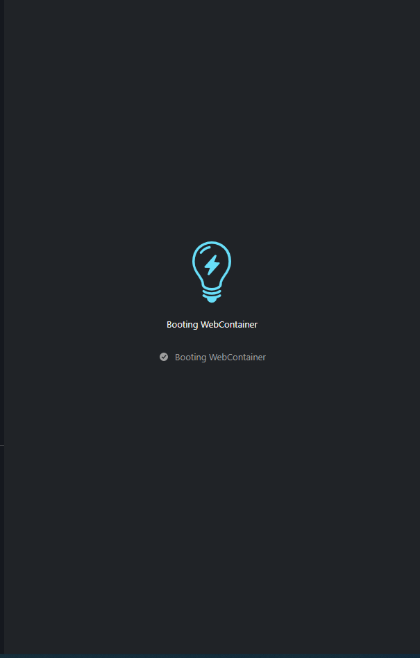 Why is it always booting the container? · Issue #619 · stackblitz ...