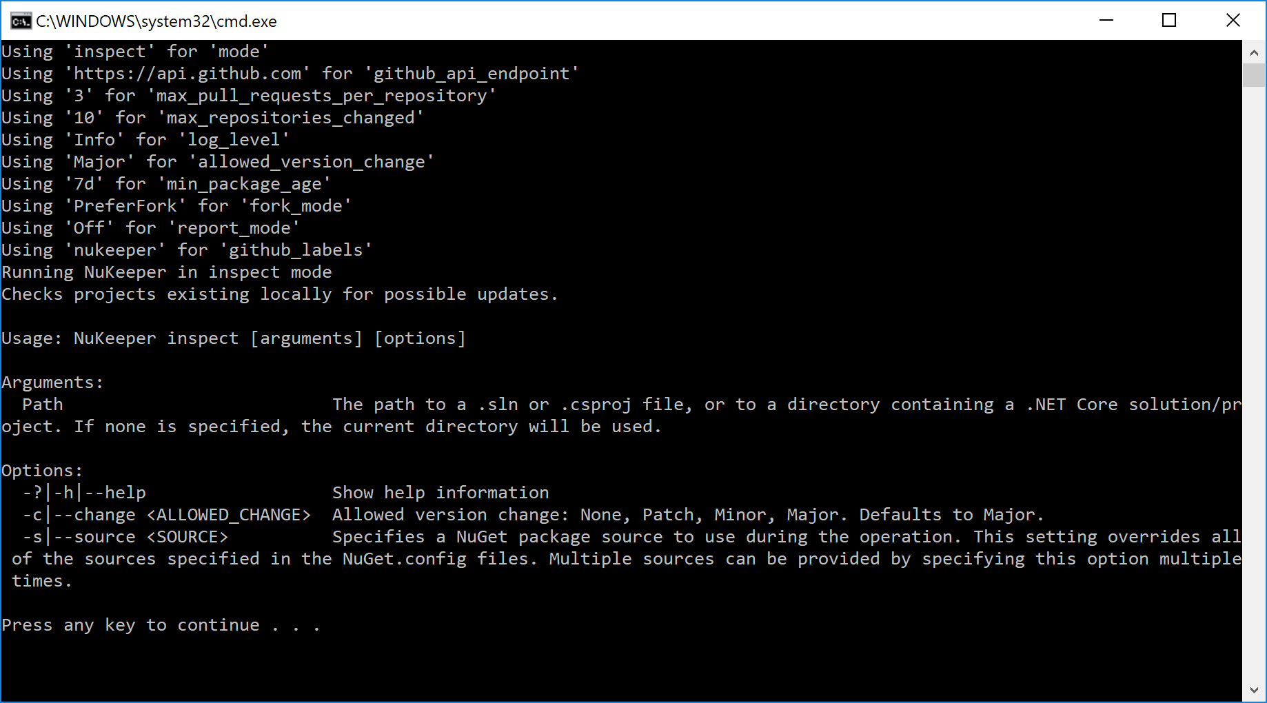 Moving to CommandLineUtils by skolima · Pull Request #324 ...
