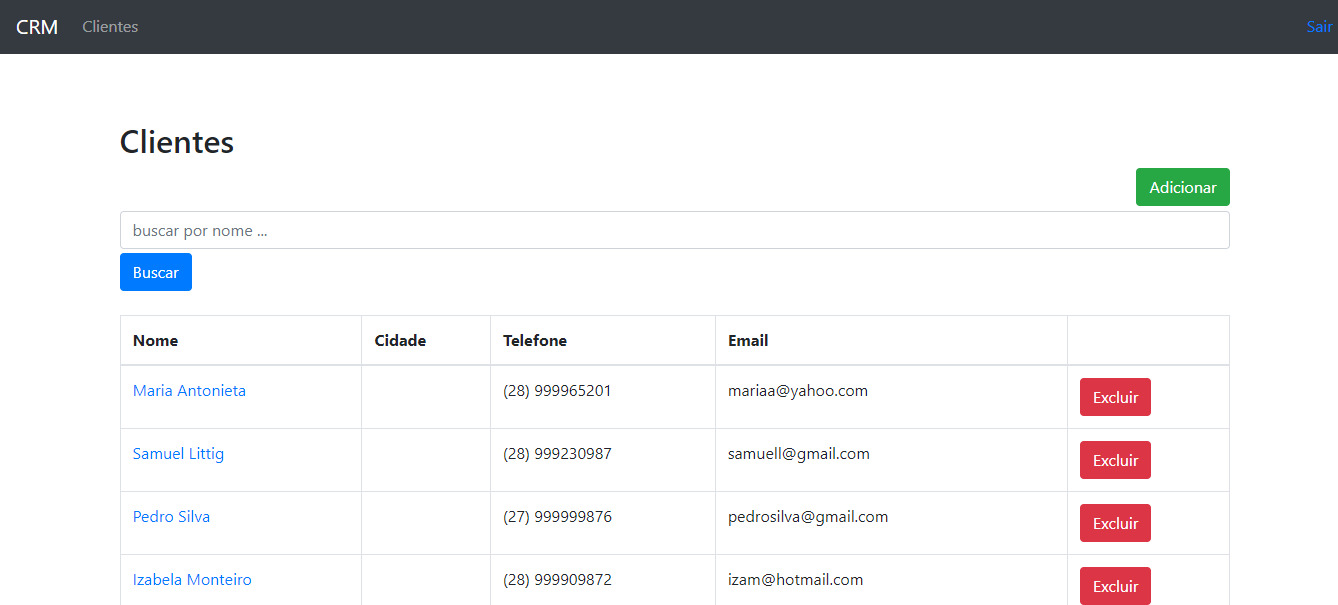 GitHub - vinymeireles/crm: Projeto CRM - Django Web