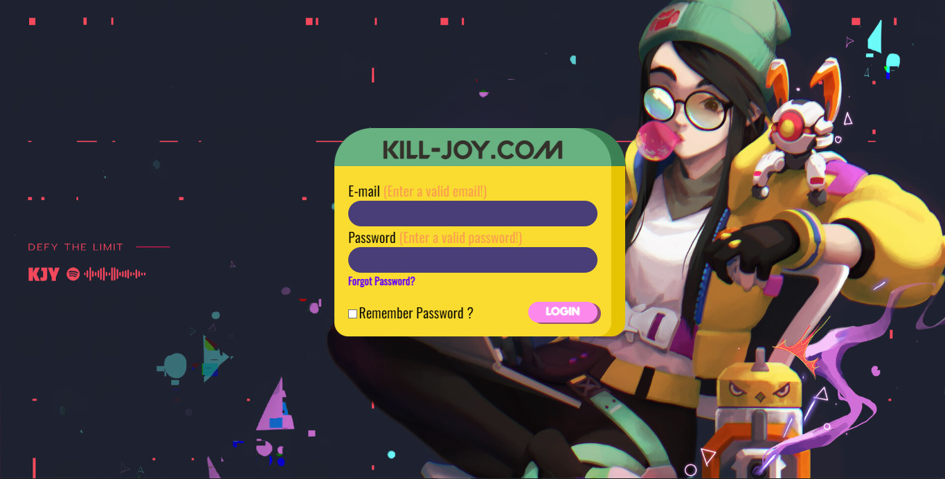 GitHub - g-marcleiton/killjoy-login-screen: a login screen that i made ...