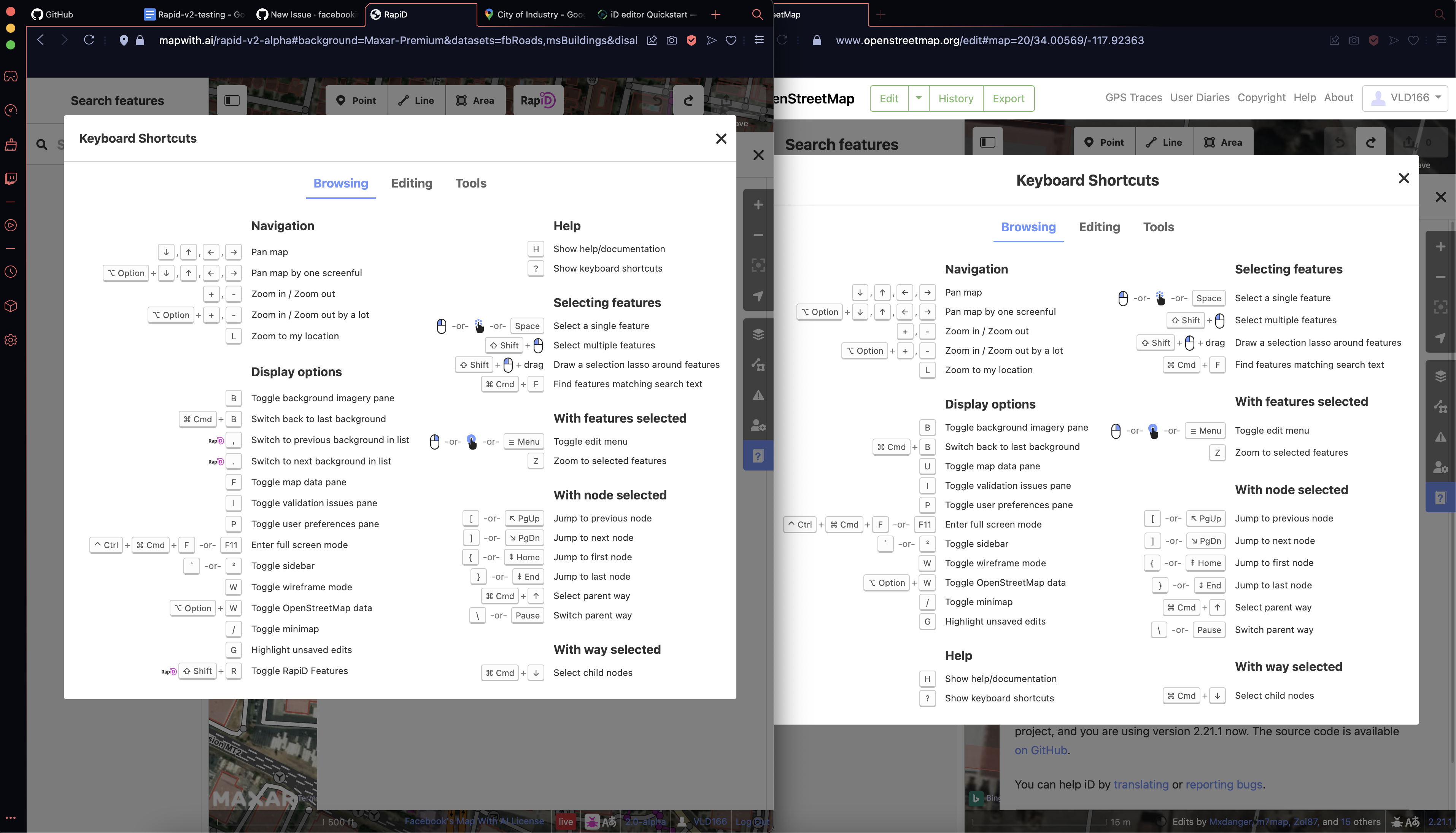 Map Features do not toggle on/off · Issue #552 · facebook/Rapid · GitHub