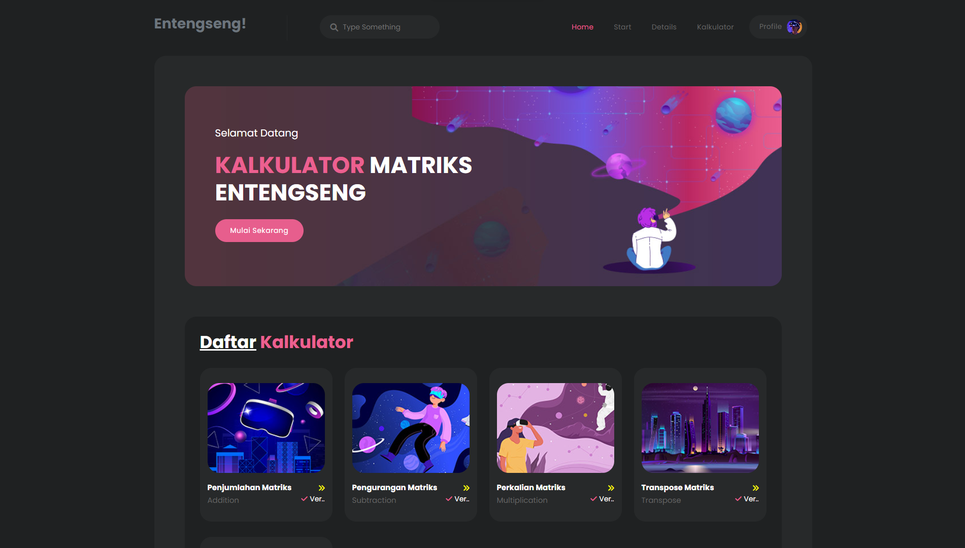 GitHub - SamuelAndrey/Web-Kalkulator-Matriks: Website Kalkulator Matriks