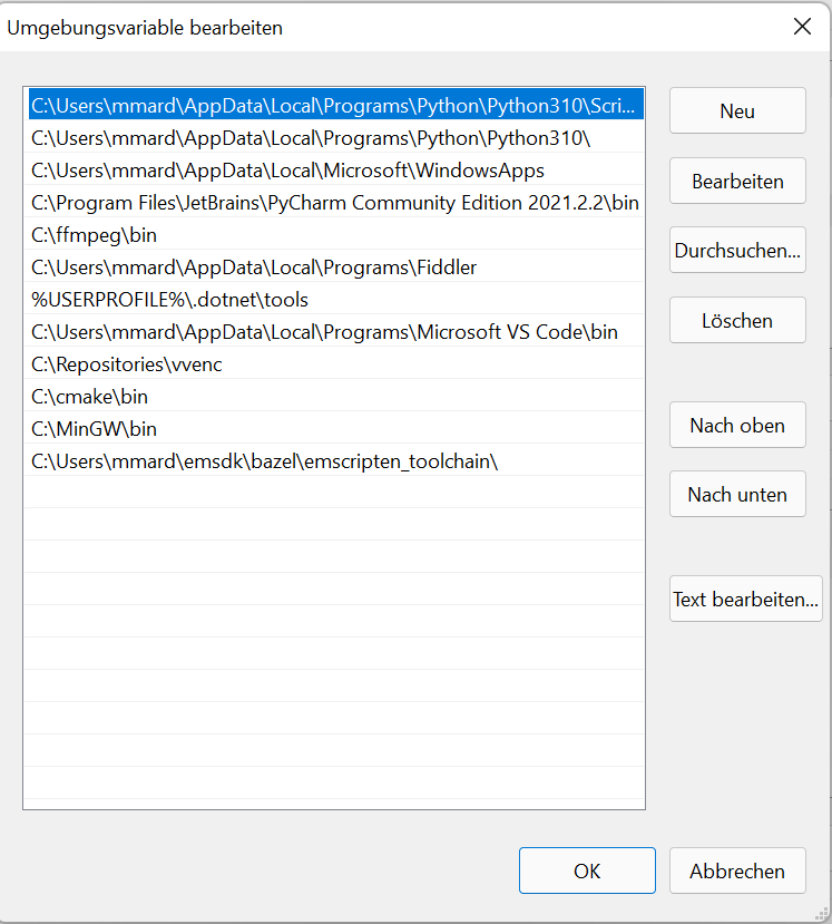 Problems Building WASM · Issue #2 · fraunhoferhhi/vvdecWebPlayer · GitHub