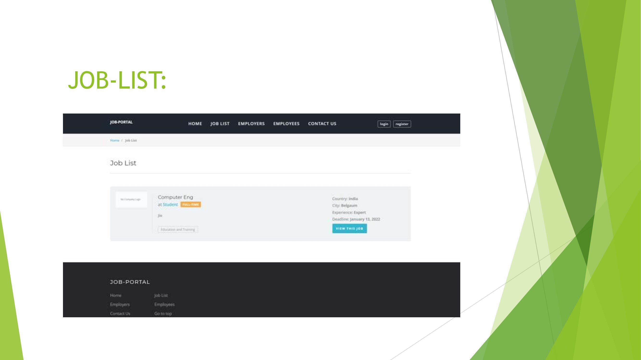 GitHub - Vishant2326/OnlineJobPortal