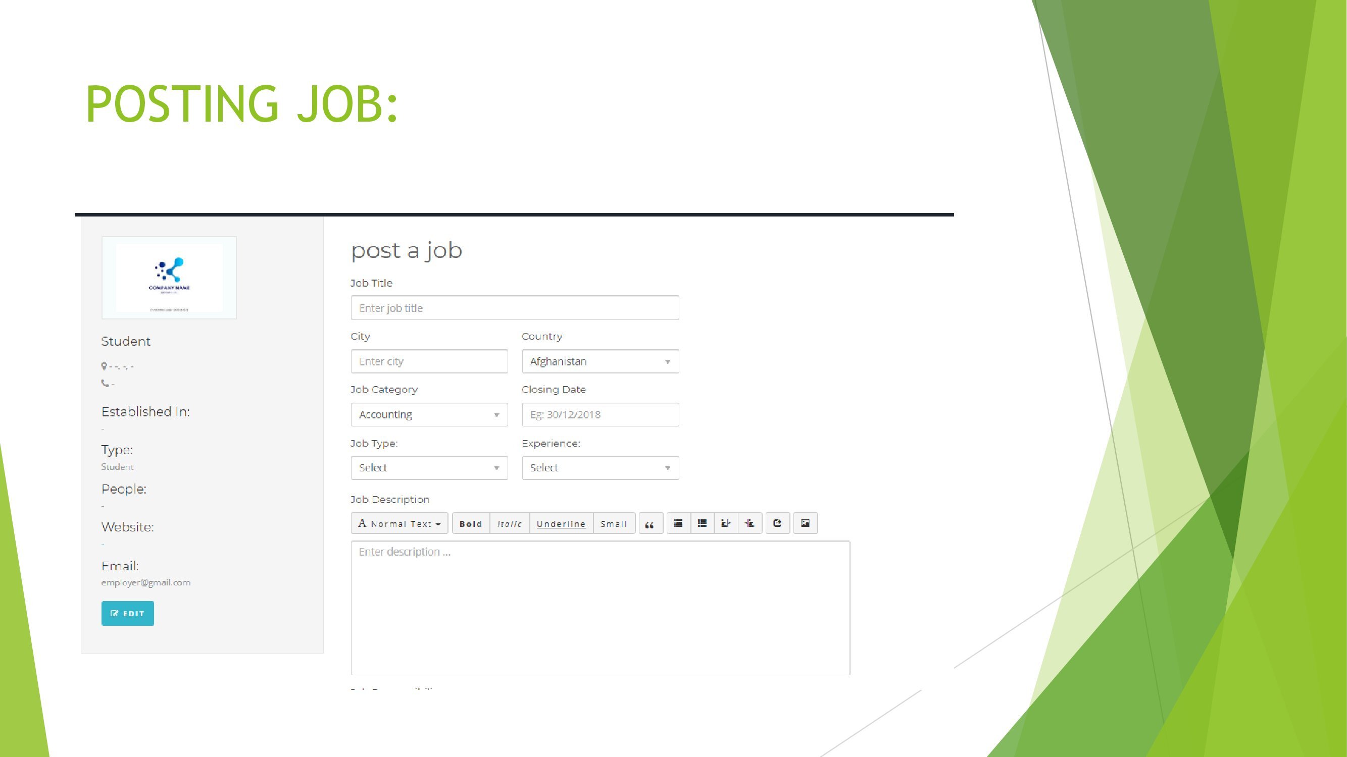 GitHub - Vishant2326/OnlineJobPortal