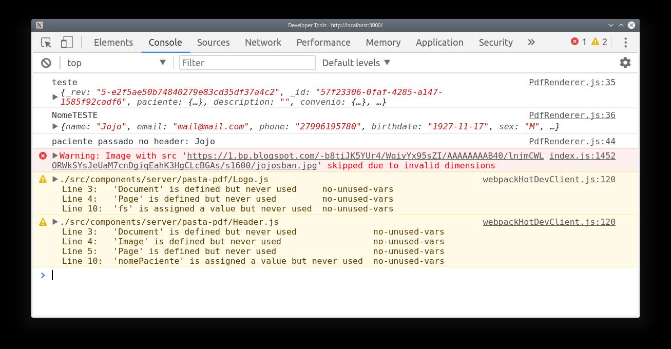 warning error