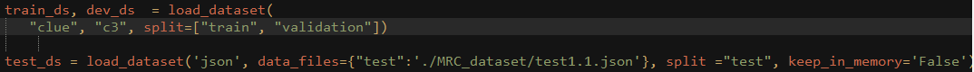 [Question]: 請問如何在run_c3.py 使用自己的dataset? · Issue #3372 · PaddlePaddle ...