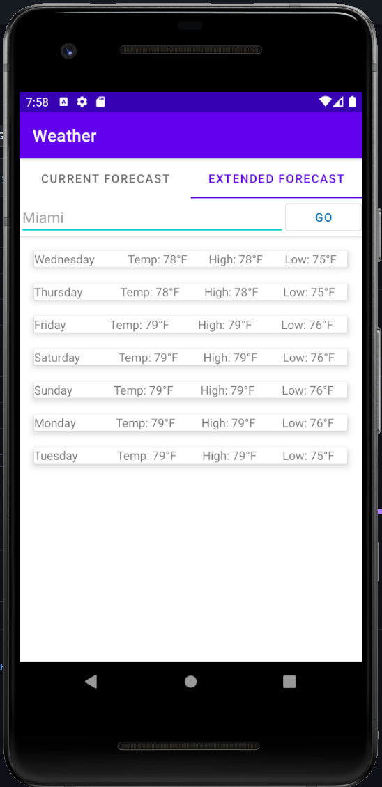 GitHub - KyleJ-0/Weather-Android: A basic weather app using OpenWeatherAPI