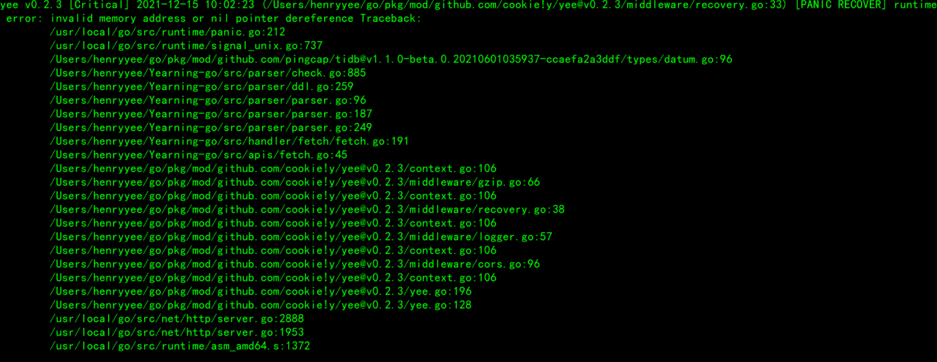 Bug Report · Issue #541 · cookieY/Yearning · GitHub