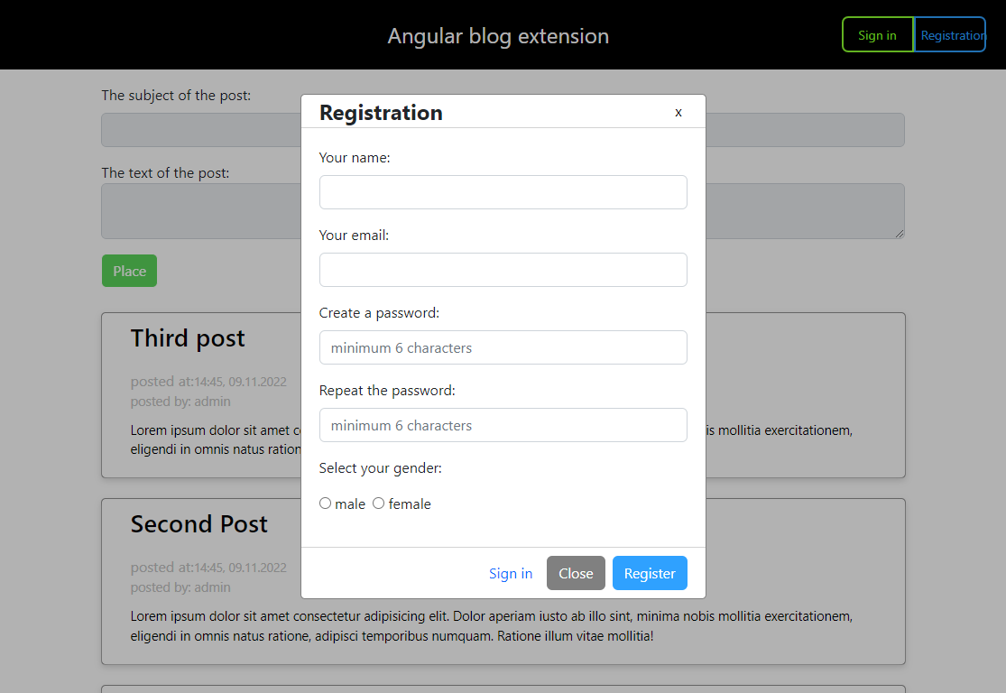 GitHub - SerhiiChorpita/Angular-blog-extension: improved version of ...