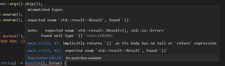 Semicolon woes · Issue #79741 · rust-lang/rust · GitHub
