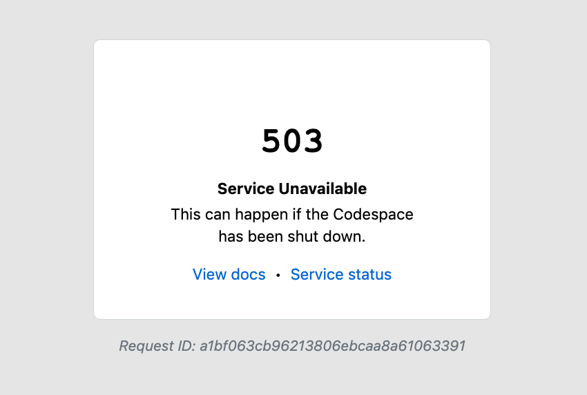 Port forwarding on Codespaces fails occasionally · community ...