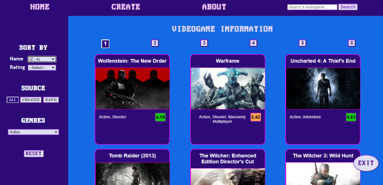 GitHub - CinthiaRS24/PI-VIDEOGAMES: PI-VIDEOGAMES (Proyecto Full Stack)
