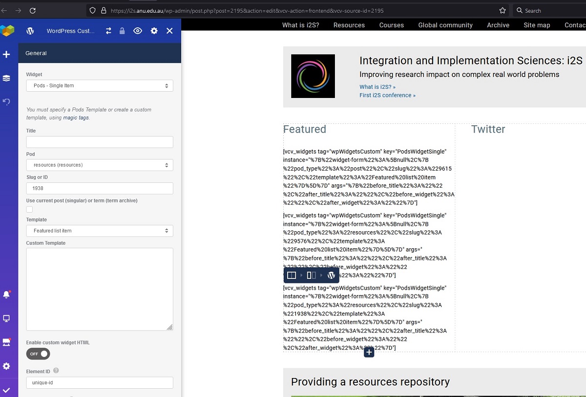 Pods v.2.8.xx – loss of video embed, then replaced with URL only ...