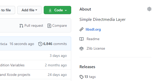 GitHub isn’t recognizing SDL’s license · Issue #4096 · libsdl-org/SDL ...