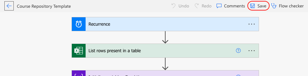 Figure 11. Save flow