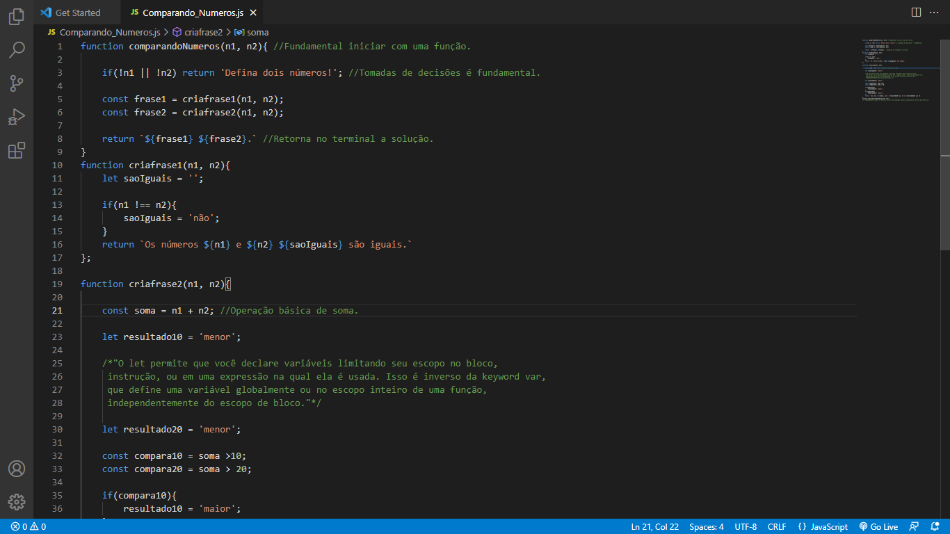 GitHub - Danieldomar/Projeto-Comparando-dois-Valores: Projeto simples ...