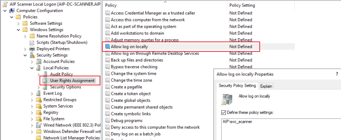 AIPinAzureChina/Configure AIP Scanner.md at main · XuzhouHuang/AIP