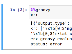 groovy magic for python · Issue #6477 · twosigma/beakerx · GitHub