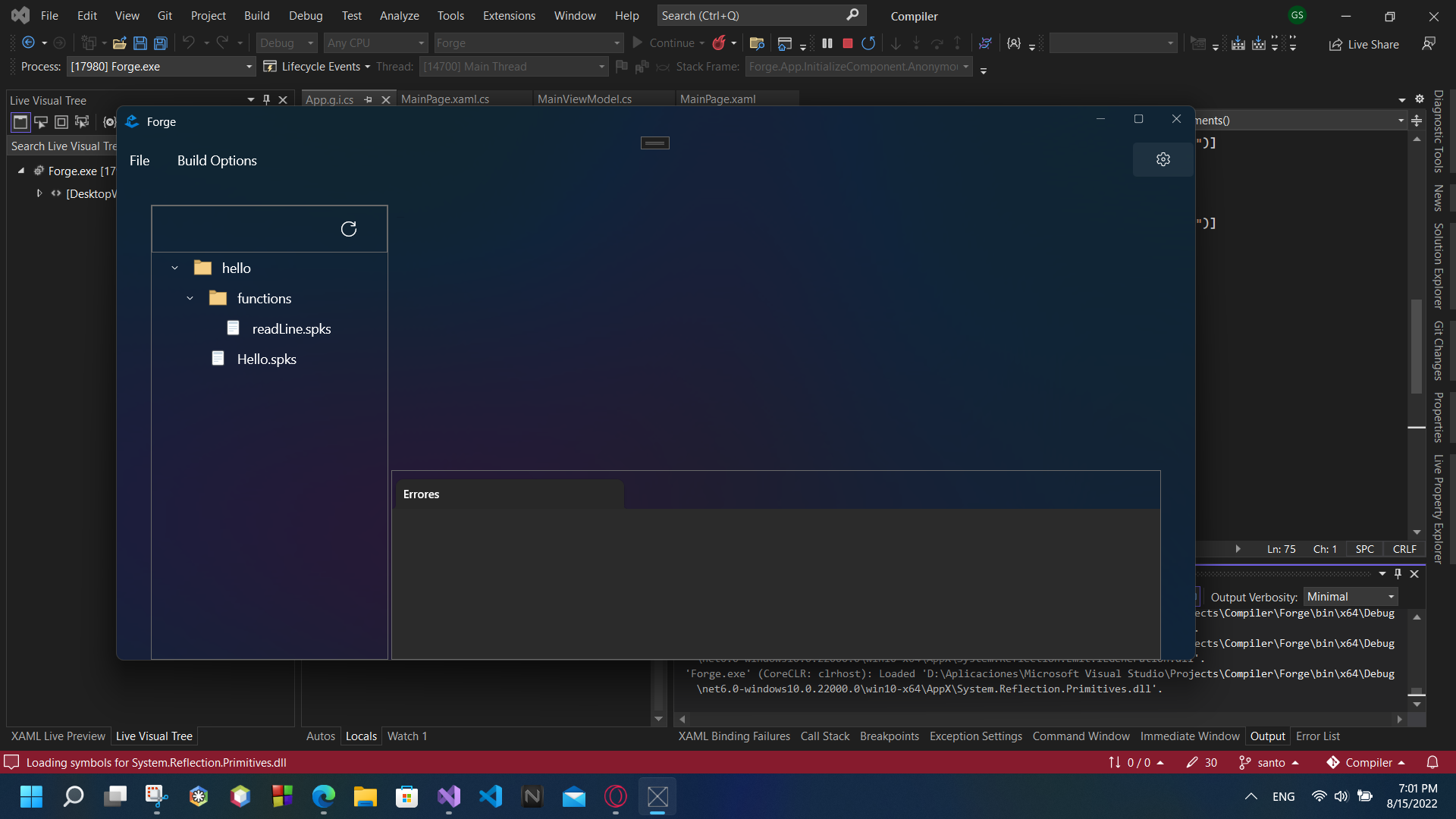 TabView throw a 'System.ArgumentException' while removing an item from