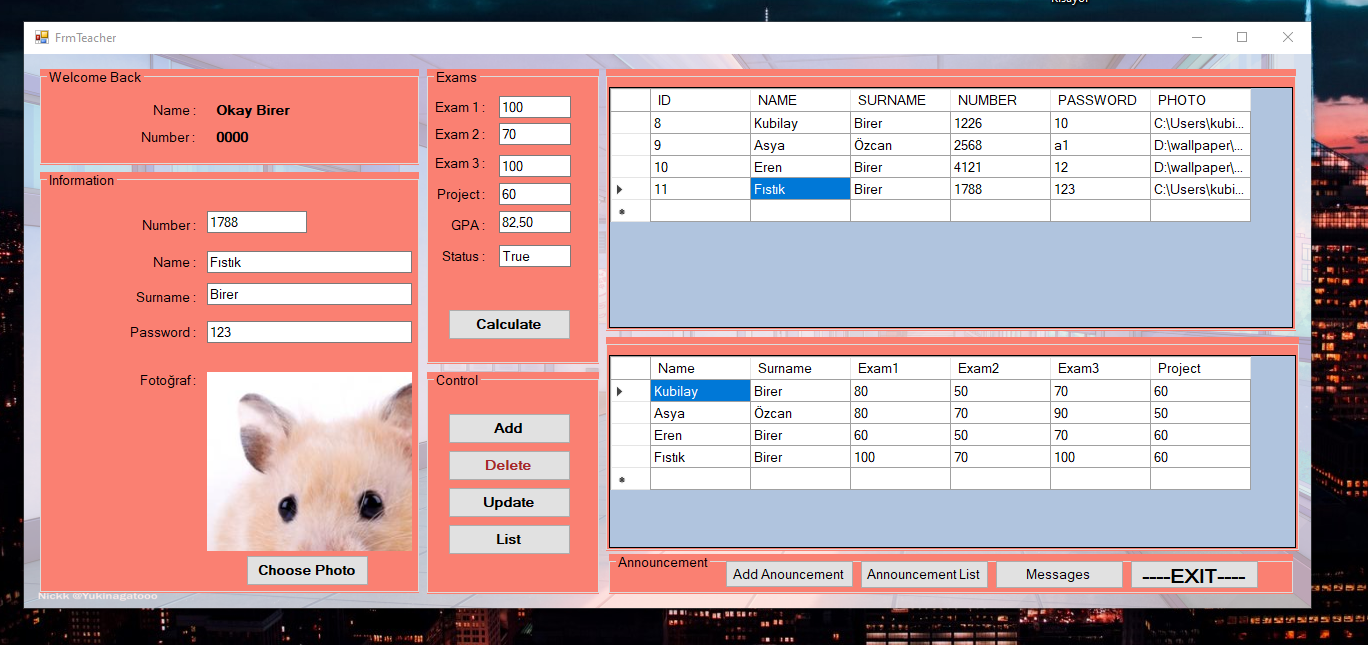 GitHub - kubicix/SCHOOL-AUTOMATION-WITH-CSHARP-and-SQL · GitHub