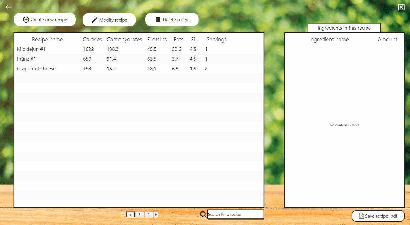 GitHub - TudorNan/FoodTracker