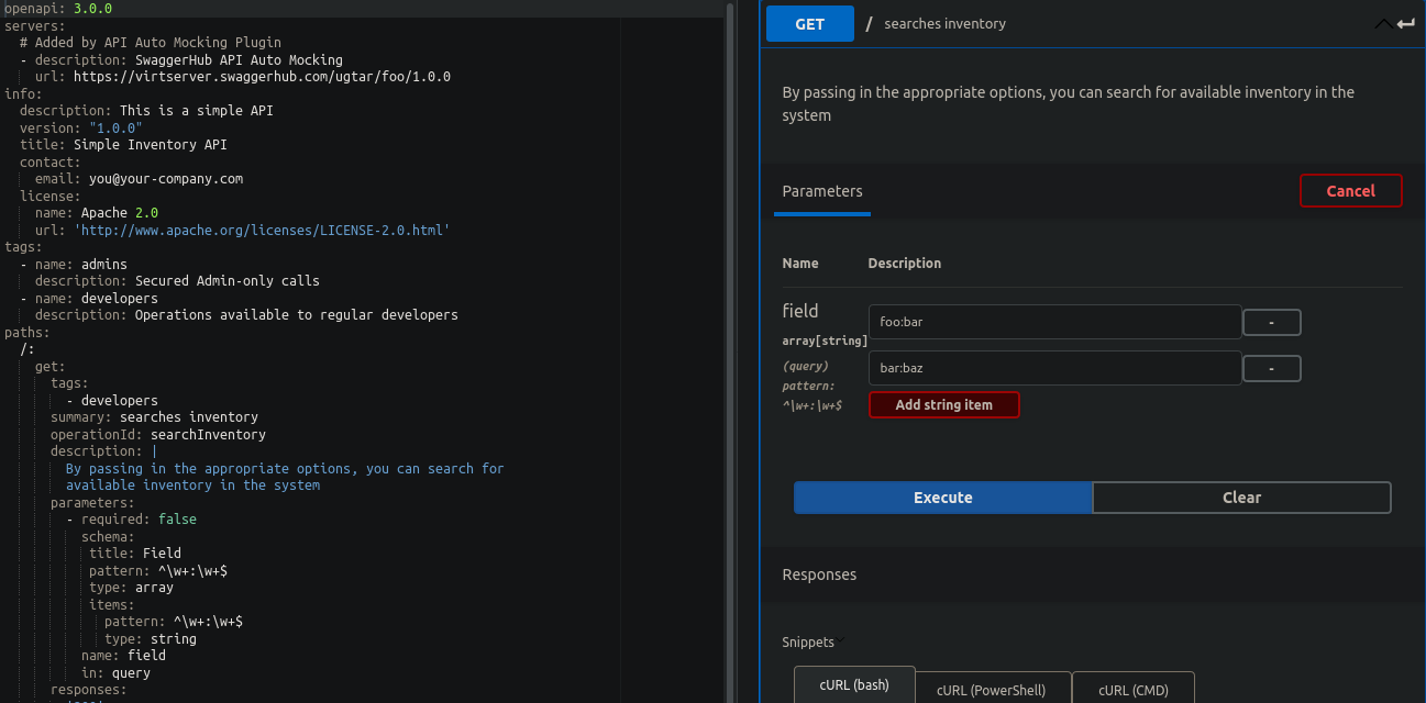 Query param with regex on List[str] param creates incorrect openapi doc